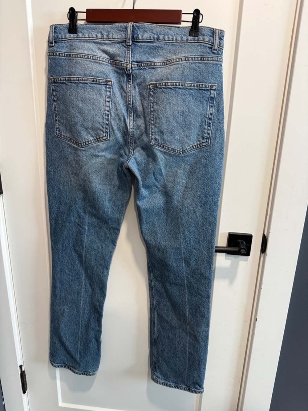 Reformation Liza Button Fly High Rise Jean Size 31 - Picture 8 of 9